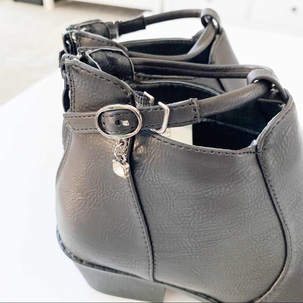 Steven Ella Black Boots T1658 - Picture 7 of 8